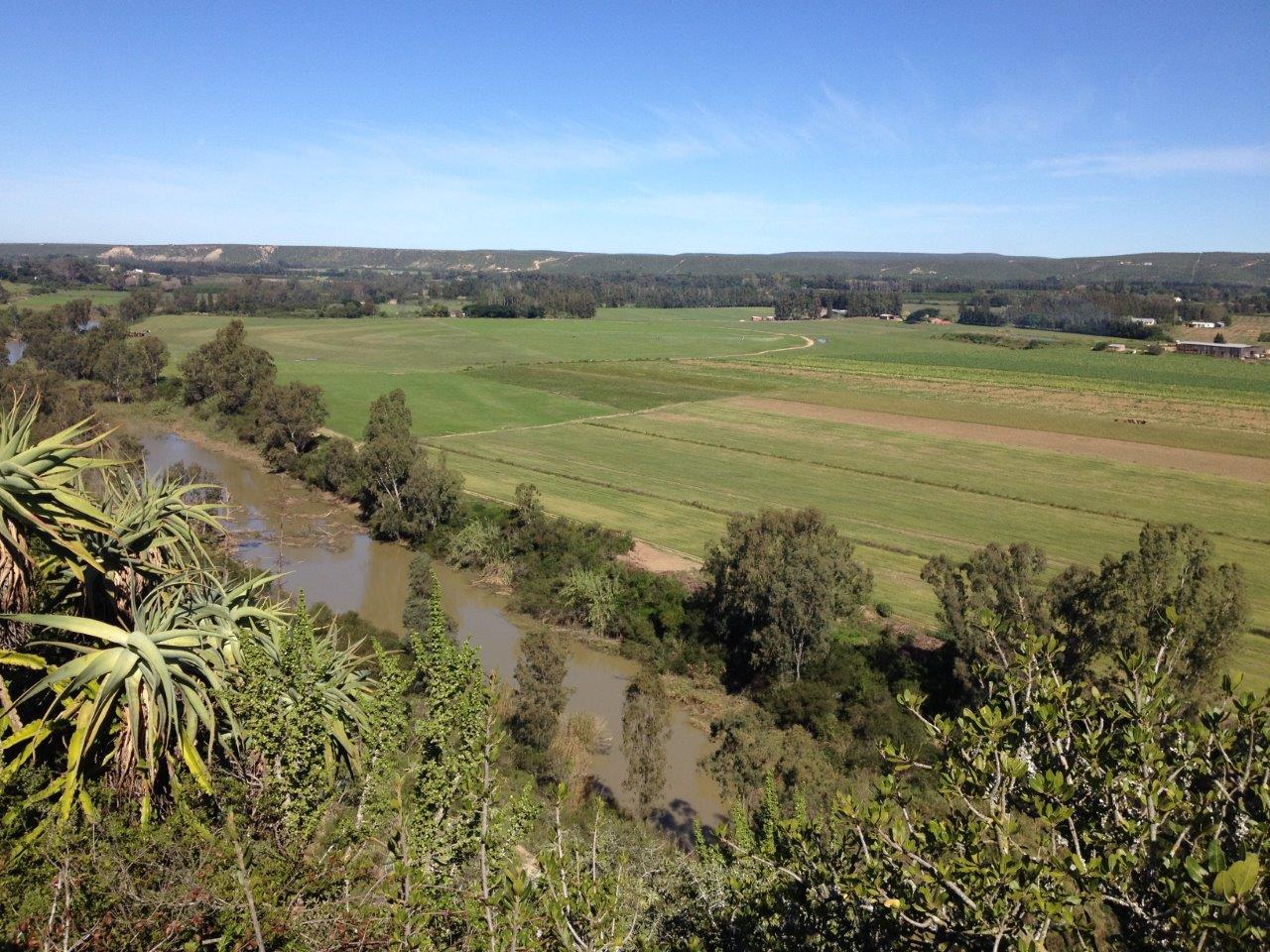 View over the countryside from 'The Lookout'