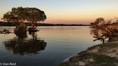 Sundown, Chobe River Kasane